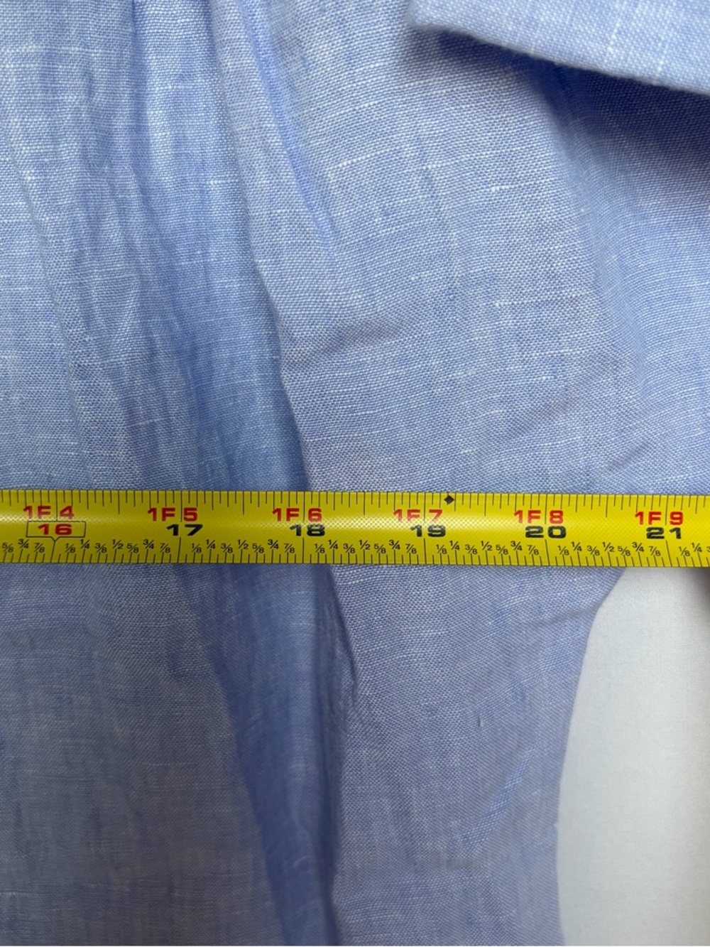 J. Crew Light Blue Button-Front Shirt Dress - Picture 13 of 16